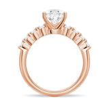 Classic Shared-Prong Pear Shaped Engagement Ring