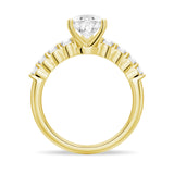 Classic Shared-Prong Pear Shaped Engagement Ring