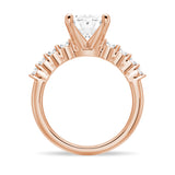 Classic Shared-Prong Oval Cut Engagement Ring