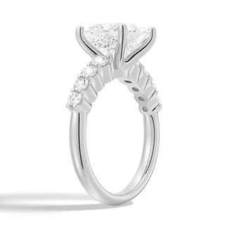 Classic Shared-Prong Princess Cut Engagement Ring - MSBLUE JEWELRY