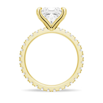 Princess Cut Engagement Ring - MSBLUE JEWELRY