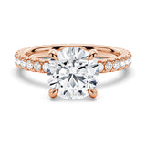 Round Cut Engagement Ring