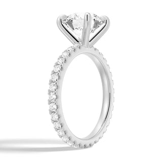 Round Cut Engagement Ring - MSBLUE JEWELRY