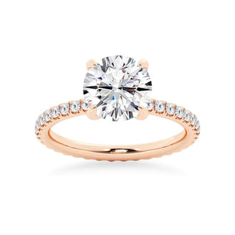 Round Cut Engagement Ring - MSBLUE Jewelry