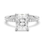 Radiant Cut Engagement Ring - MSBLUE JEWELRY