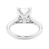 NEW Heart Shaped Split-Shank Moissanite Engagement Ring