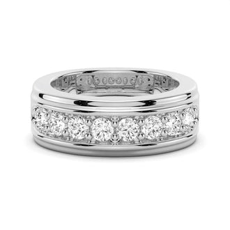 Twist Vine Princess Cut Moissanite Bridal Set with Men's Wedding Band - MSBLUE Jewelry