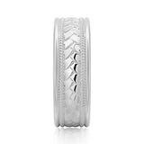 7mm Twisted Rope Men's Wedding Band