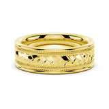 7mm Twisted Rope Men's Wedding Band