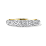 Micro Pavé Lab Grown Diamond Ring - MSBLUE Jewelry