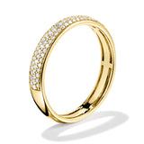 Pavé Lab Grown Diamond Bold Half Eternity Band