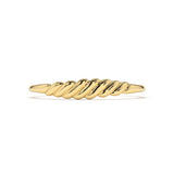 Thin Croissant Stacking Ring