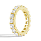 5ctw. Princess Cut Moissanite Eternity Band