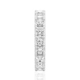 5ctw. Princess Cut Moissanite Eternity Band