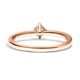 Petite Round Cut Lab-Grown Diamond Solitaire Promise Ring