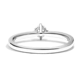 Petite Round Cut Lab-Grown Diamond Solitaire Promise Ring