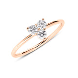 Mini Trio Lab-Grown Diamond Promise Ring