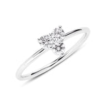 Mini Trio Lab-Grown Diamond Promise Ring