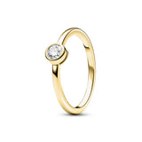 Petite Lab-Grown Diamond Bezel Promise Ring