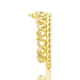 Lab Grown Diamond Crown Promise Ring