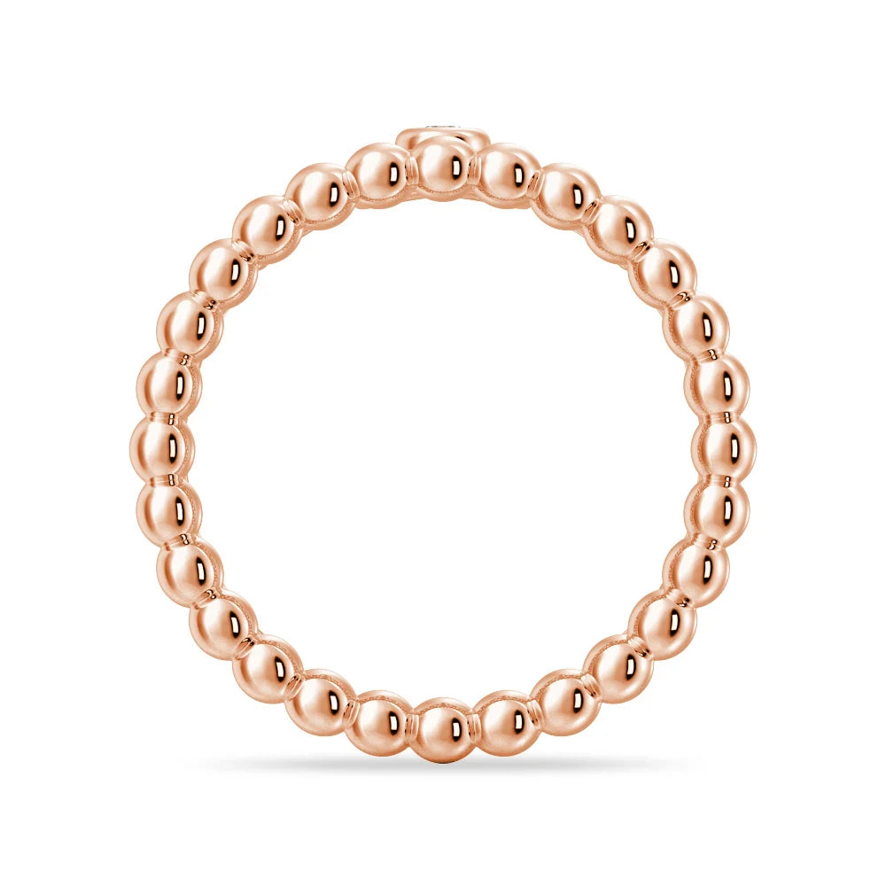 Lab Grown Diamond Crown Promise Ring