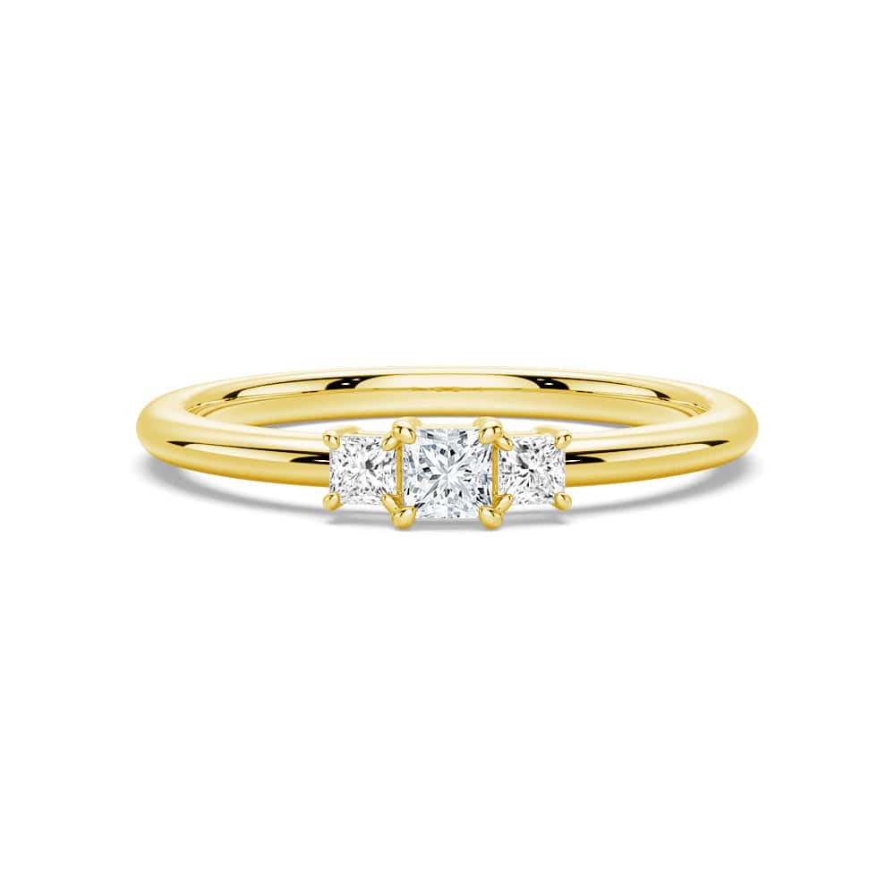 True Love Princess Lab Grown Diamond Promise Ring - MSBLUE JEWELRY