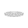 Beaded Lab Grown Diamond 5-Stone Promise Ring - MSBLUE JEWELRY