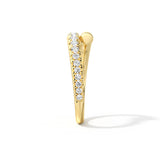 In-Stock Open Design Moissanite Fashion Ring