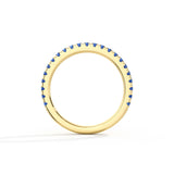 Chroma Blue Sapphire Band