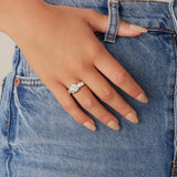 Aurora Classic Moissanite Ring