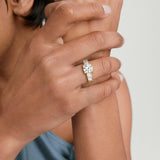 Aurora Classic Moissanite Ring