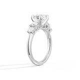 Aurora Classic Moissanite Ring