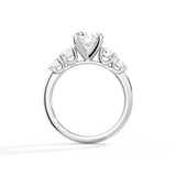 Aurora Classic Moissanite Ring