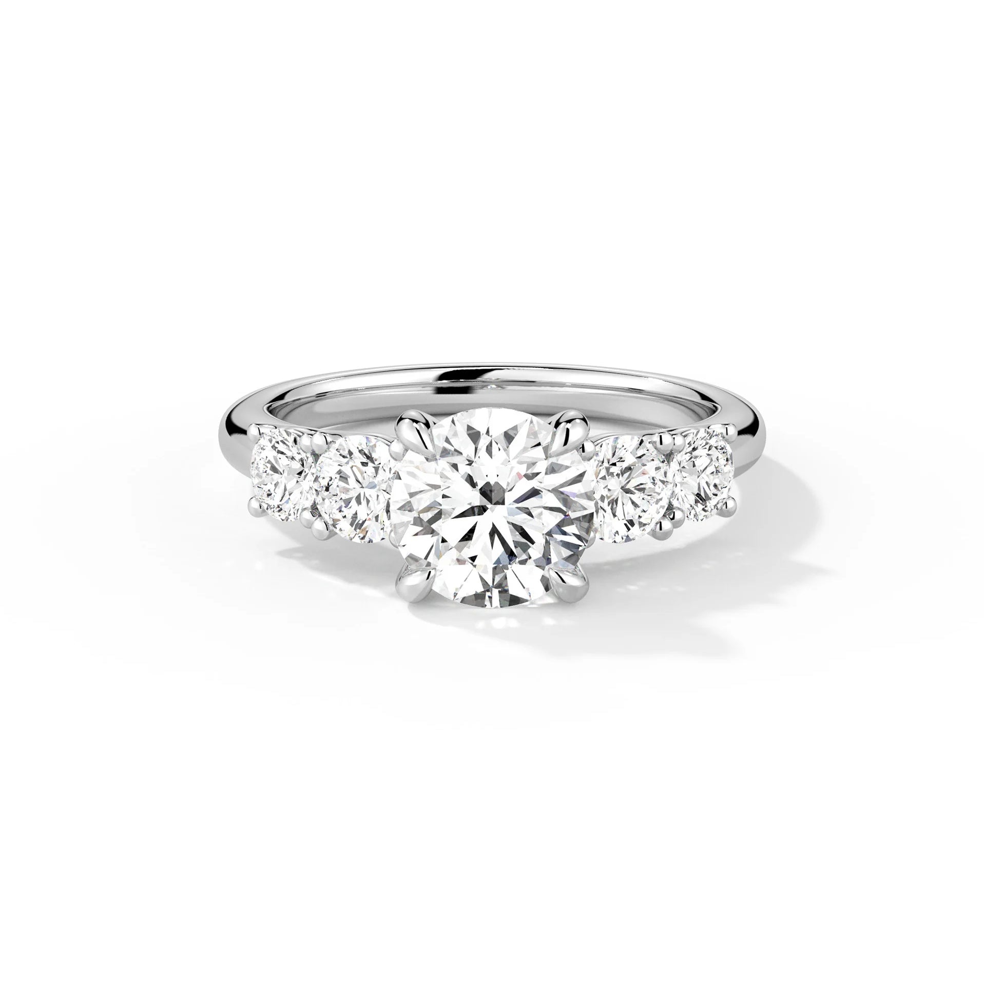 Aurora Classic Moissanite Ring