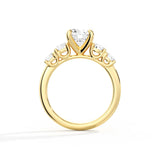 Aurora Classic Moissanite Ring