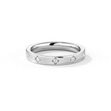 Celeste Star Moissanite Band