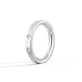 Celeste Star Moissanite Band