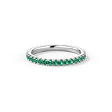 Emerald Radiance Eternity Band