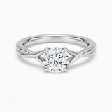 1ct Round Moissanite Fashion Ring
