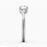 1ct Round Moissanite Fashion Ring
