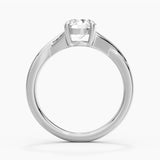 1ct Round Moissanite Fashion Ring