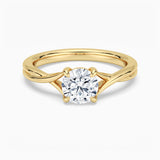 1ct Round Moissanite Fashion Ring