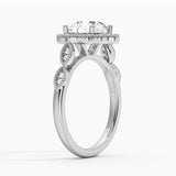 Round Moissanite Ring
