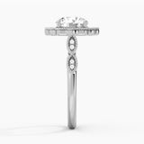 Round Moissanite Ring