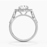 Round Moissanite Ring