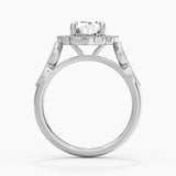 2ct Oval Moissanite Fashion Ring