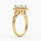 2ct Oval Moissanite Fashion Ring