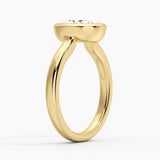 2CT Oval Cut Moissanite Sculptural Ring