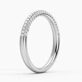 Multi Row Moissanite Ring