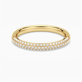 Multi Row Moissanite Ring